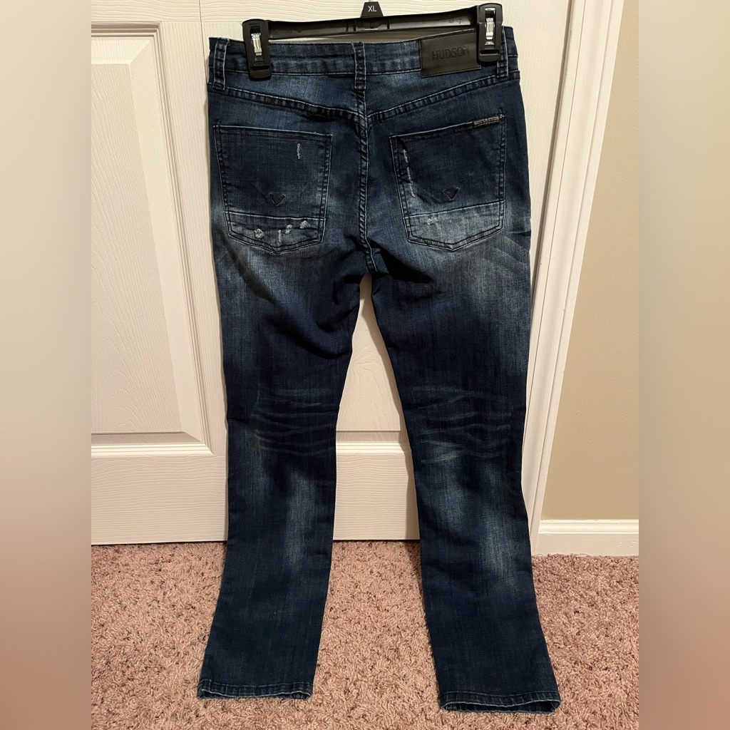 Hudson Distress Skinny Jeans | 16 — image 8 of 8